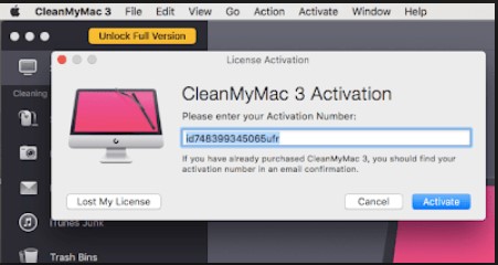 Clean My Mac 3 Code